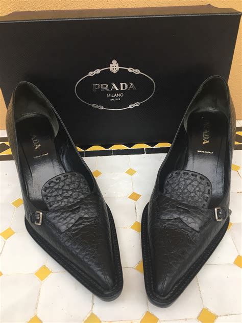 antique Prada heels